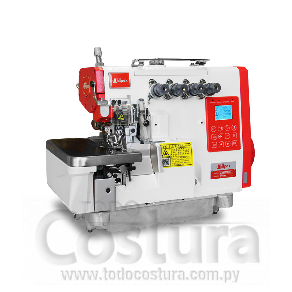 OVERLOCK (ELECTRONICA - 5 HILOS - LIVIANA) WILLPEX G5-5-02/223/SUT (MOTOR INCORPORADO)